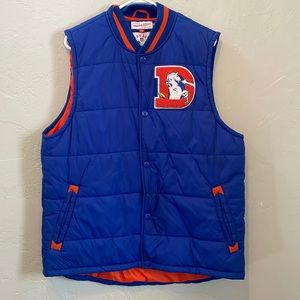 Men’s Mitchell & Ness Broncos Throwback Vest